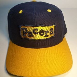 Vintage NBA Indiana Pacers Spellout Snapback VTG